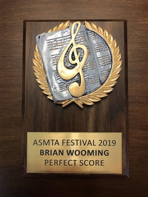 Brian earned a perfect score in 2019 Festival!